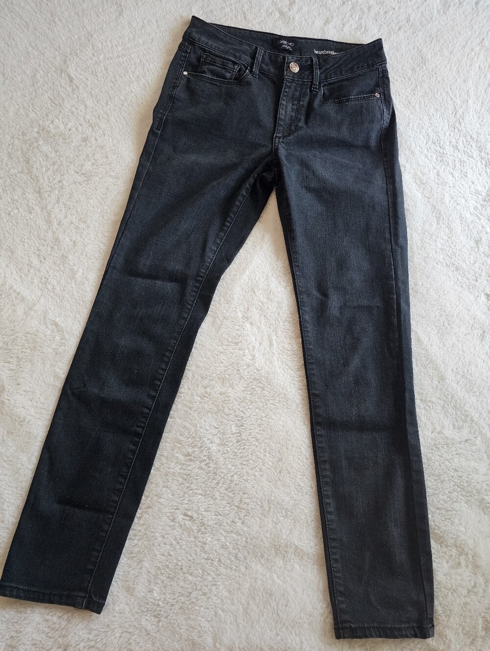 Bebe Heartbreaker Skinny Jeans, Size 26